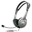 Cyber Acoustics Stereo Headset with Removable Noise Canceling Microphone (AC-208)