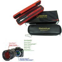 Visible Dust Arctic Butterfly SL 700, Rotary Motion Fiber Sensor Cleaning Brush for "ALL" Level DSLR Cameras - with Leather Carry Case