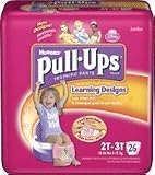 PULL-UPS GIRLS TRAINING PANTS, 2T/3T