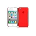 Red Slim Crystal Back Case Cover See Through for iPhone 4S / iPhone 4 4G HD Keep Talking iPhone 4 Cases, Covers and skins