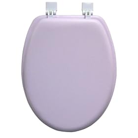 Buy ELONGATED Premium Ginsey LILAC Padded Soft Toilet Seat by Ginsey Industries now!