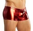 1st Fantasies Male Power Mini Short Stretch Metallic Red Lame'
