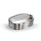 Vesperbox Klappbox Vesperdose Fr�hst�cksbox Brotdose Edelstahlvon "MATO"