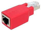 Lindy RJ45 CrossOver Adapter Cat.5e STP - Adapter, 60194