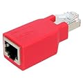 Lindy RJ45 CrossOver Adapter Cat.5e STP - Adapter, 60194