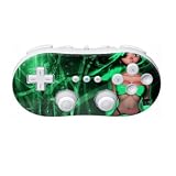 Nintendo Wii Controller Skin- Ghost in the Game (Green)