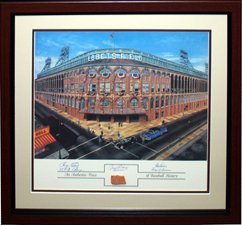 Signed Ebbets Field 11x14 