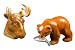 MOOSE BEAR lodge SALT AND PEPPER SHAKER kitchen decor