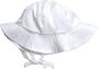 Under The Nile Poplin Sunhat, White