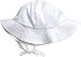 Under The Nile Poplin Sunhat, White, 12-24 Months