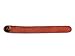 Brown Genuine Leather Guitar Strap Hook Button For Acoustic/Folk/Guitar