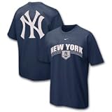 New York Yankees Nike Youth Short Sleeve MLB T-shirt - Arch Graphic and Date