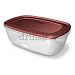 Rubbermaid 7J77 Easy Find Lid Rectangle 40-Cup Food Storage Container