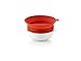 Lekue Individual Oatmeal Maker, Red