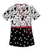 Cherokee Disney's Big Minnie Mouse Mock Wrap Top