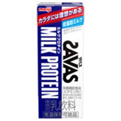 明治　SAVAS ザバス ミルク 200g×24本 ミルクプロテイン10g
