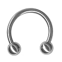 20 gauge Earring-5/16 inch Surgical Stainless Steel 20 gauge Circular / Horseshoe Barbell-Lip Ring-Cartilage Earring-Tragus Jewelry