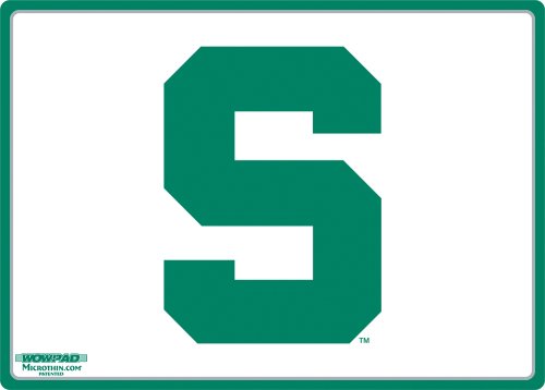 Wow!Pad 57LT024 Michigan State Collegiate Logo Laptop Mouse Pad