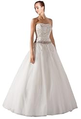 A-line Sweetheart Organza  Dress