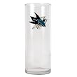 San Jose Sharks 9" Flower Vase - Primary Logo NHL Hockey