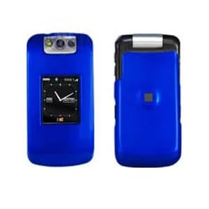 Fits Blackberry 8220 Flip PearlFlip T-Mobile Cell Phone Snap on Protector Faceplate Cover Housing Case – Solid Dark Blue