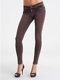 GUESS Power Skinny Jeans - Port Wine Wash