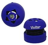 Vivitar Universal Compact Micro Speakers (Blue)