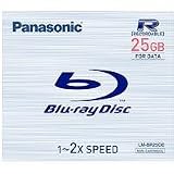 Panasonic BD-R 25GB Blue Ray Disc. Pack 1