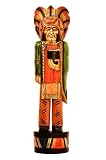 4 Foot Solid Wood Cigar Store Indian