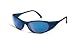 MCR Safety CF2128 Frostbite 2 Safety Glasses, Blue Frame, Blue Mirror Lens