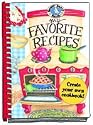 My Favorite Recipes Blank Cookbook