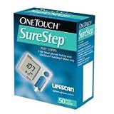 Onetouch-surestep Test Strips, 100 Test Strips