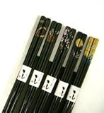 5 pair Japanese Chopsticks Gift Set Scenery BK