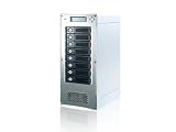 iStar Tower 8-bay iSCSI RAID External Storage Enclosure Supports RAID 0, 1, 5, 6, 10 ,50 design for data backup, video stream, Apple Final Cut Pro, Adobe Premiere, AVID mojo, AJA ioHD, ProRes 422, RED Camera, file server, accounting backup, hd video editing