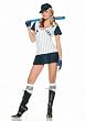 5PC Baseball Homerun Hitter Sexy Holiday Party Costume