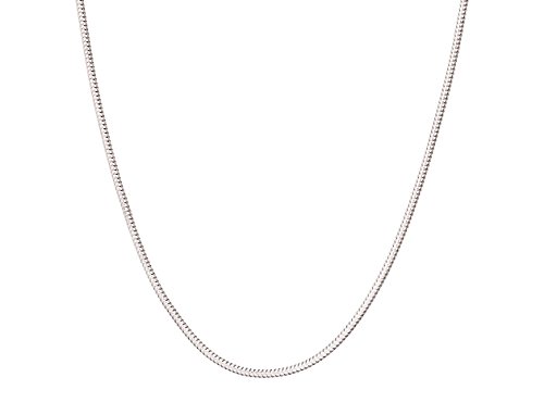 925 Sterling Silver Italian 1mm Snake Chain Crafted Necklace Thin Lightweight Strong - Lobster Claw Clasp / With FREE Gift w Orde