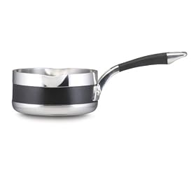 Click here to buy Anolon Ultra Clad 1-Quart Open Saucepan with Two Pouring Spouts by Anolon.
