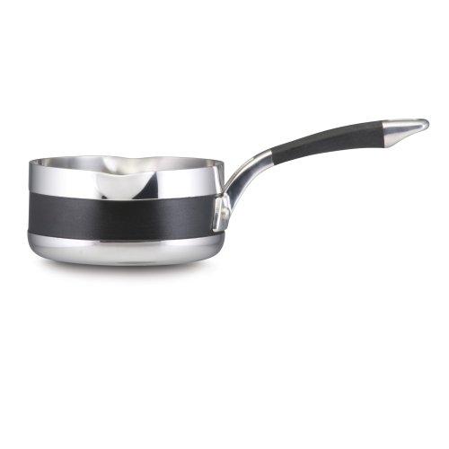 Anolon Ultra Clad 1-Quart Open Saucepan with Two Pouring Spouts