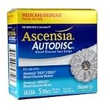 Ascensia AutoDisc Blood Glucose Test Strips-50 CT