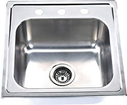 Stainless Steel Topmount Single 8): LUX-MAGUS2020