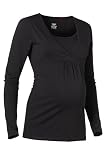 Esprit Maternity - M84714 - Top - Femme - Noir-Tr-Ce-7 - Taille L (DE: 40)