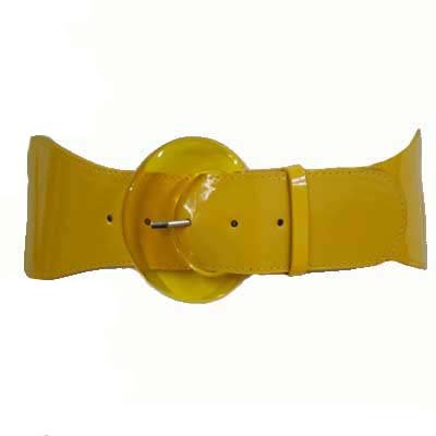 YELLOW LUCITE BUCKLE 3 WIDE ELASTIC CORSET WAIST BELT 31fZUobvyBL YELLOW LUCITE BUCKLE 3 WIDE ELASTIC CORSET WAIST BELT