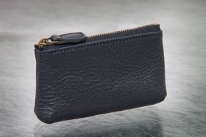 AIMPERIAL コイン入れ （黒） イタリア高級皮革使用 【高品質 オーソドックスなデザイン】
