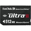 512MB Ultra II Memory Stick Pro Duo