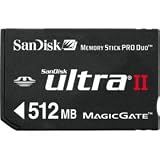  : 512MB Ultra II Memory Stick Pro Duo