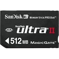 512MB Ultra II Memory Stick Pro Duo