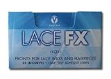 Lace Fx Tape By Vapon B Curve Double Sided Super Adhesive Clear Strips for Front Lace Wigs