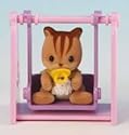 Sylvanian Families Baby Carry Case Pink Swing