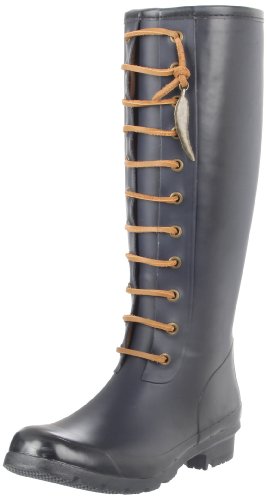 Lucky Women's Orland Boot,Navy,6 M US womens navy blue boots