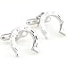 Horseshoe Cufflinks Rider Cuff Links Gift Boxed(wedding cufflinks,jewelry for men,gift for groom)